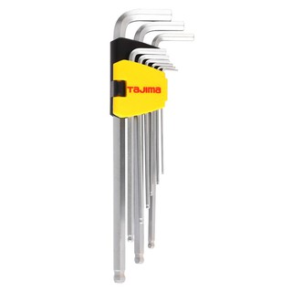 กุญแจหกเหลี่ยมหัวบอล ยาวพิเศษ ทาจิม่า NL-B9 Hex Key, Extra Long Ball Head Tajima NL-B9