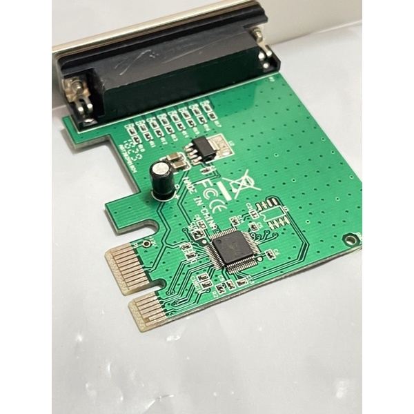 PCI Express Parallel Port DB25 25Pin PCIE Riser Card เครื่องพิมพ์ LPT TO PCI-E X1 การ์ดอะแดปเตอร์ AX99100 ชิปเพิ่มการ์ด