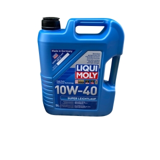 [โค้ด JY4F3 ลด฿150] LIQUI MOLY น้ำมันเครื่องสังเคราะห์ SUPER LEICHTLAUF 10W-40 ขนาด 5, 6 แถม 1 , 7, 8 และ9 ลิตร