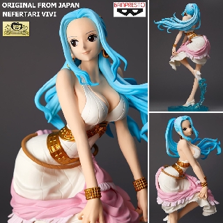 Model Figure งานแท้ Original ฟิกเกอร์ โมเดล แมวทอง One Piece วันพีซ เต็มพิกัดสลัดจอมลุย วันพีช Nefertari เนเฟอร์ตารี