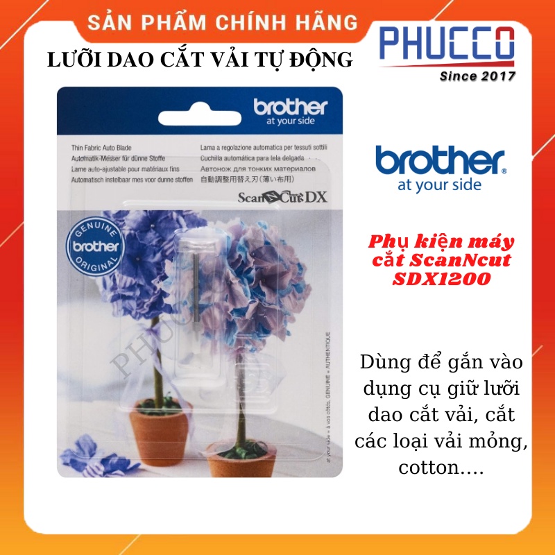 [HCM][ BROTHER ของแท้] ใบมีดเฉพาะสําหรับตัดผ้าสําหรับเครื่อง ScanNCut SDX1200
