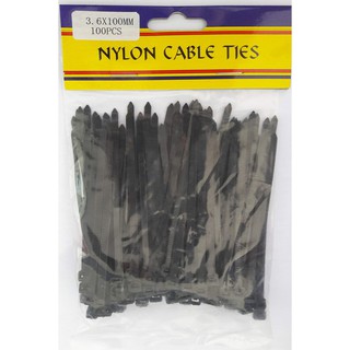 เคเบิ้ลไทร์ CABLE TIE สีดำ