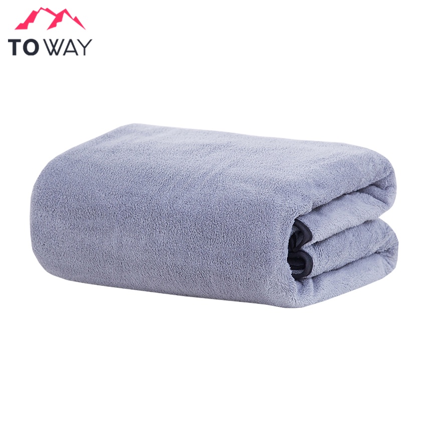 TOWAY-ผ้าขนหนูอาบน้ำ ผ้าเช็ดตัวใหญ่ ผ้าหนานุ่ม ซับน้ำดี แห้งไว (ขนาด 90 x 180 เซนติเมตร) รุ่น WD-T180