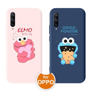 Elmo Soft Cover Case เคส OPPO Reno 5 Pro 2Z 2F 3 4 Ace A74 A33 A32 A93 A94 A15 A15S A55 A54 A53 A53S Find X3 Pro Cover F1S A12 A12E A37 A39 A8 A52 A57 A59 A59S A72 A91 A92 F11 R17 F17 F19 Pro F3 Lite A31 A5 A9 2020 Realme 5 5S 5i 6i C3 6 X X2 Pro
