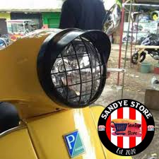 โคมไฟย่างสัตว์เลี้ยง/หมวกสําหรับ Vespa S125, S150, LX, Primavera, และ GTS