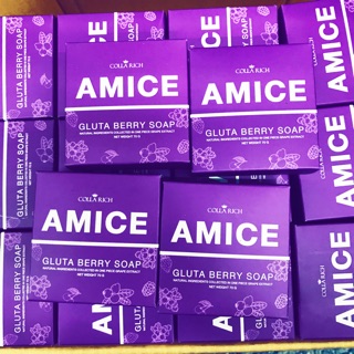 สบู่ Amice gluta berry soap