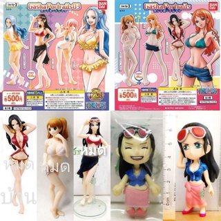 (แท้/กาชาปอง) Bandai Gashapon One Piece Charlotte Puddin ,Nico Robin Gasha Portraits 03 นิโคล โรบิ้น