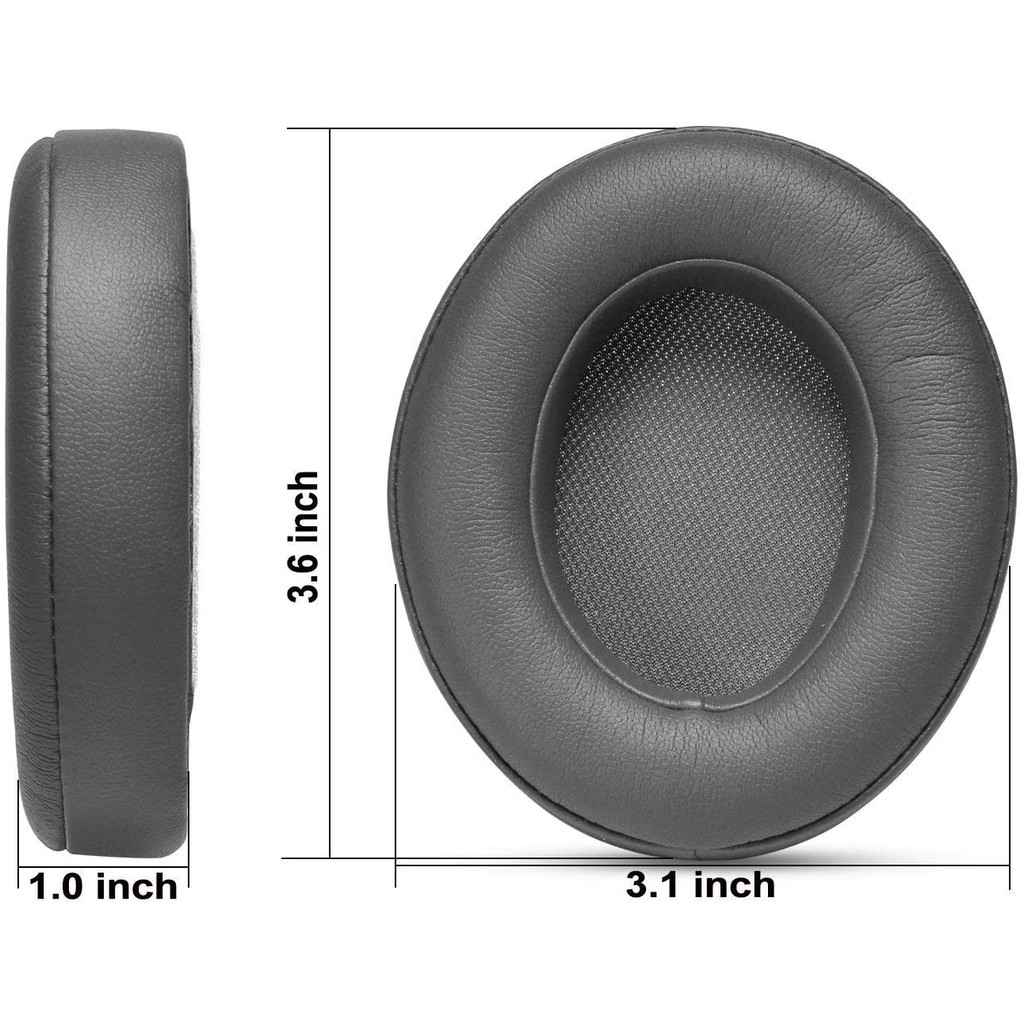 แผ่นรองหูฟังทดแทนสำหรับหูฟัง Beats Studio 2 แบบมีสายและ Studio 2/Studio 3 แบบไร้สาย