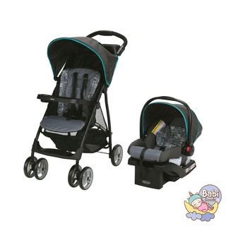 Graco รถเข็นเด็กพร้อมคาร์ซีท Literider LX Travel System พร้อมจัดส่ง 2-3 วัน