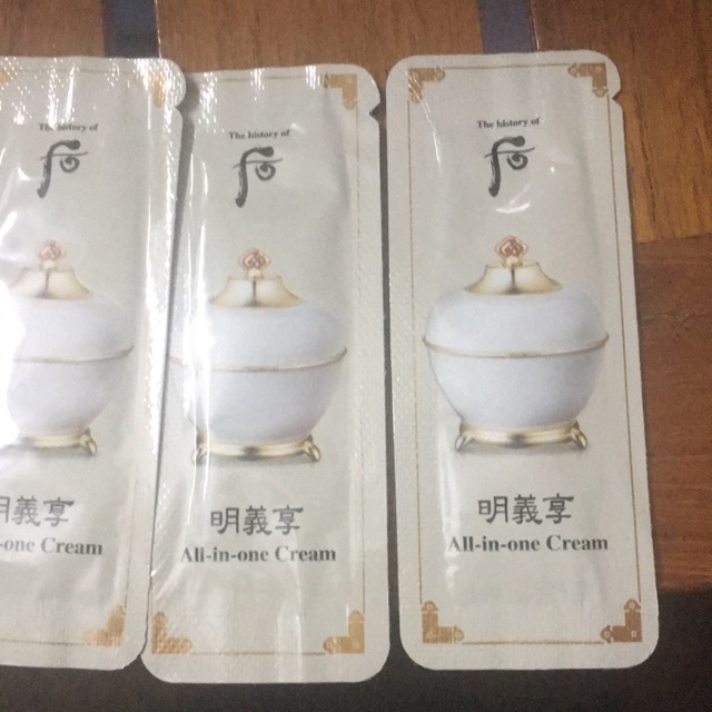 The History Of Whoo All In One Cream