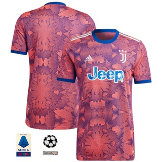 เสื้อกีฬาแขนสั้น ลายทีม Juventus 2022 2023