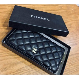 กระเป๋าสตางค์ใบยาว CHANEL พร้อมกล่อง