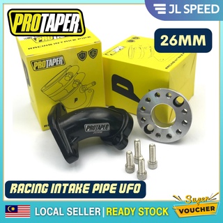 Protaper RACING TENGKUK ท่อไอเสีย UFO UNIVERSAL 26 มม. EX5 DREAM KRISS 110 เวฟ 100 เวฟ 125 (ไม่มียาง)