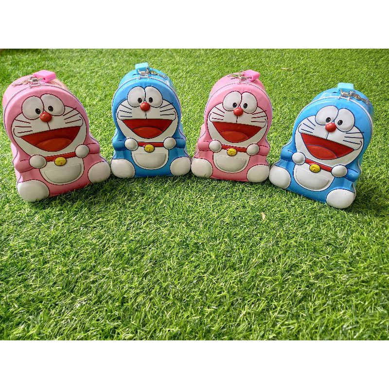 กระปุกออมสินกุญแจ Doraemon Dorami / กระเป๋าใส่เหรียญ Doraemon Dorami