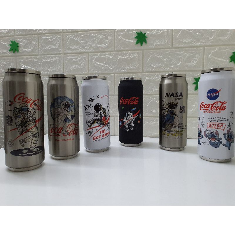 COCA COLA NASA MUG TUMBLER 500ML ถ้วยแก้วน้ําสแตนเลส