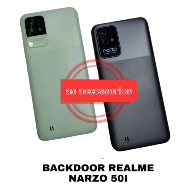 ฝาหลัง Backdoor เคสด้านหลัง Kesing Realme Narzo 50i