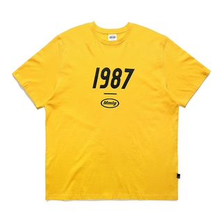 Spot 87mm_ Mmlg 2021 เสื้อยืดแขนสั้นลายดาวสีเงิน 1987