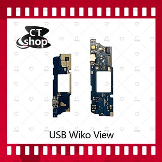 สำหรับ Wiko View อะไหล่สายแพรตูดชาร์จ แพรก้นชาร์จ Charging Connector Port Flex Cable（ได้1ชิ้นค่ะ) อะไหล่มือถือ CT Shop