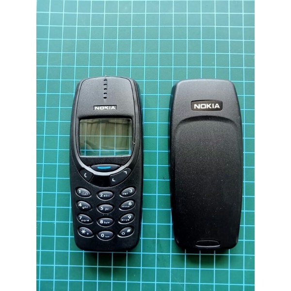 Hitam Nokia 3310 ปลอกสีดําเต็มตัว