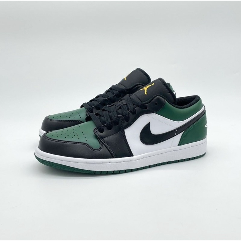 jordan 1 low black green
