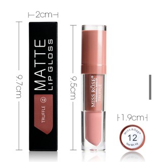 MISS ROSE ลิปสติกกันน้ำ ติดทนนาน**พร้อมส่ง