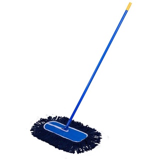 ม็อบดันฝุ่น 18 นิ้ว 360 กรัม สีกรมท่า SUPERCAT ไม้ถูพื้น ไม้รีดน้ำ Dust mop 18 inches 360 g. navy blue SUPERCAT