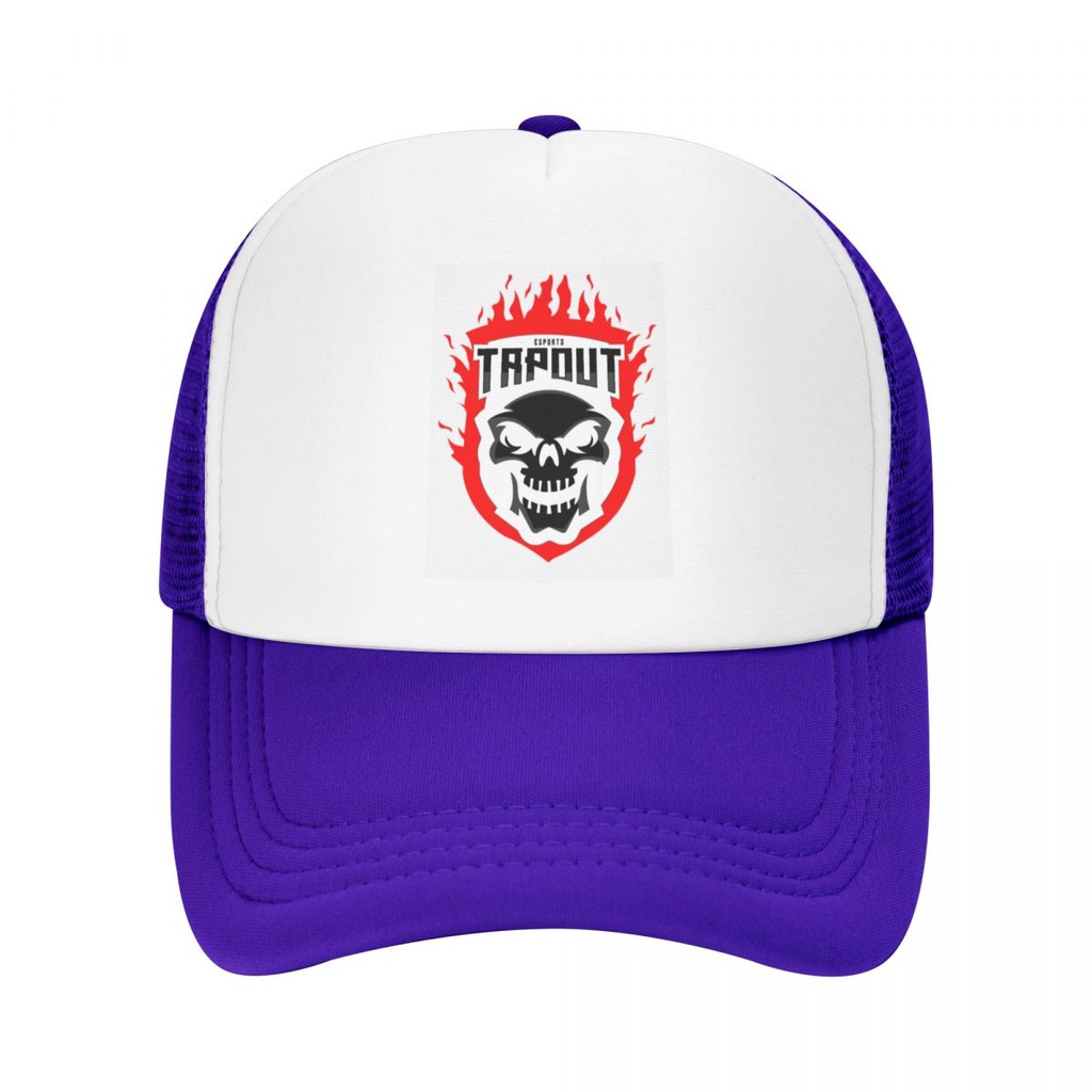 Tapout (1🏠 ผู ้ ใหญ ่ ตารางสุทธิหมวกผู ้ ชายผู ้ หญิงเบสบอลหมวกคุณภาพสูงตาข ่ ายปรับ Unisex Casual กีฬา Snapback หมวก F