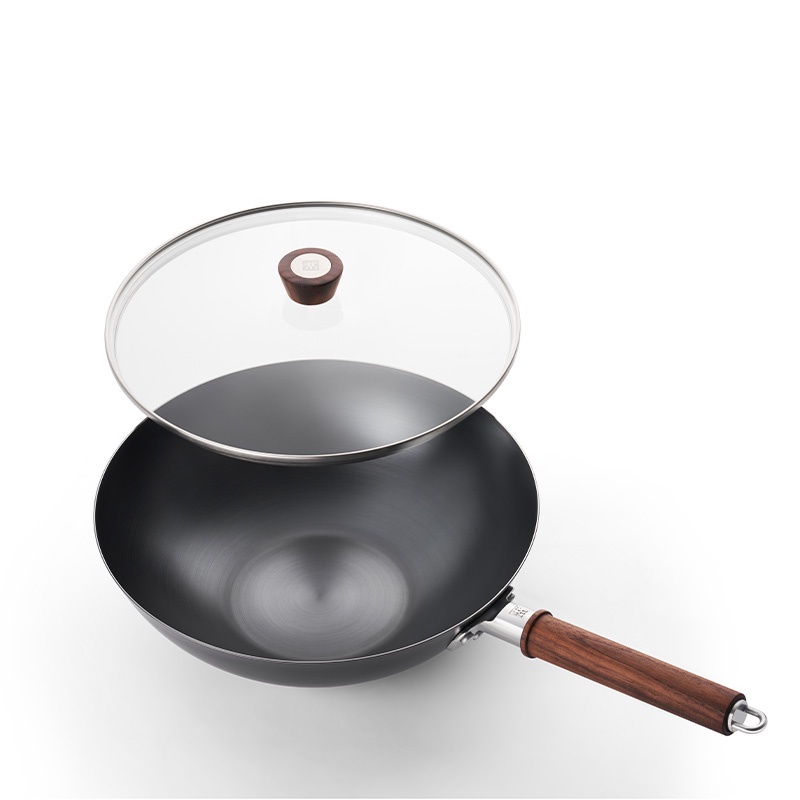 ZWILLING กระทะเหล็กทรงวอครุ่น ZWILLING Dragon  กระจายความร้อนดีเยี่ยม 30 ซม. สีดำ N1010712 - รูปที่ 3