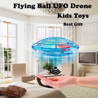 TikTok Flying Ball Magic UFO Drone Gyro Flying Spinner Fidget Toy Stress Reliever Gift For Kids