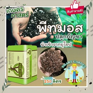 🌱 พีทมอส PTS 3.1 ปลูกกัญชา ยกกระสอบ 250 ลิตร 45-50 กิโล พีทมอสนำเข้าจากยุโรป ประเทศลิทัวเนีย ยี่ห้อ: Peatman