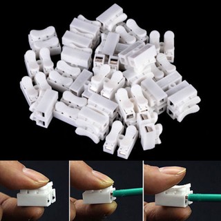 50pcs New Style Lot Wire Terminal Splice Electrical Cable Connector Self Locking Quick