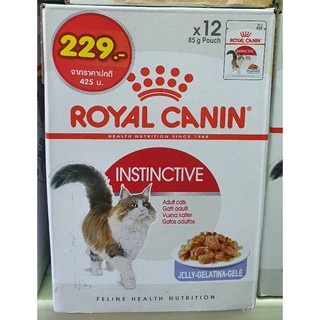 ROYAY CANIN  อาหารแมวแบบเปียก เนื้อเยลลี่