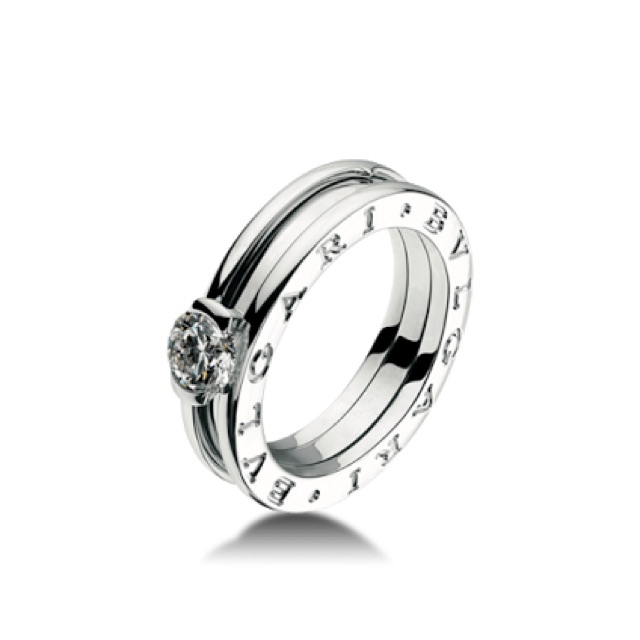 BVLGARI ring เพชรCZ แหวนbvlgari สามารถแยกแหวนได้เป็น2วง