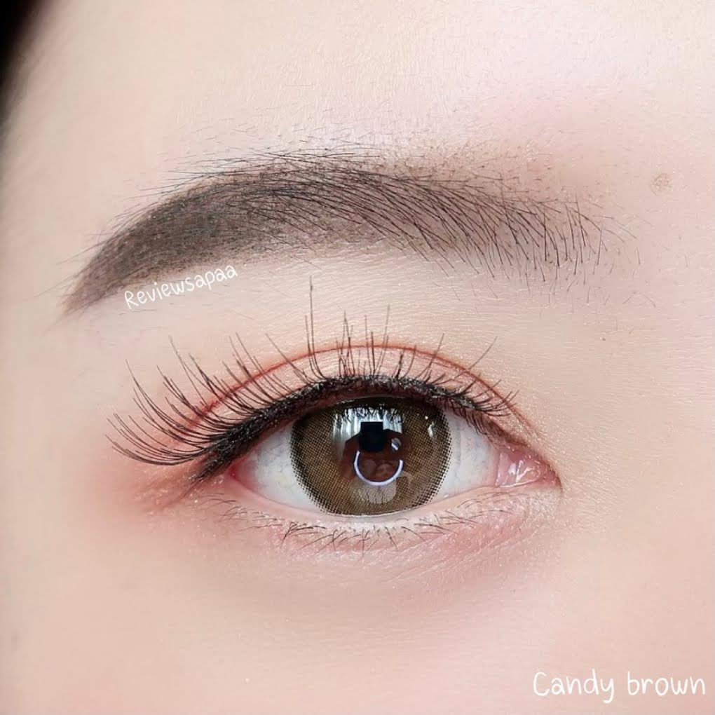 Candy Brown / คอนแทคเลนส์ Neo Cosmo สีน้ำตาล ขอบดำบางๆ ขนาดมินิ สายเกาหลี ห้ามพลาด มีส่งด่วนใน กทม. รูปที่ 6