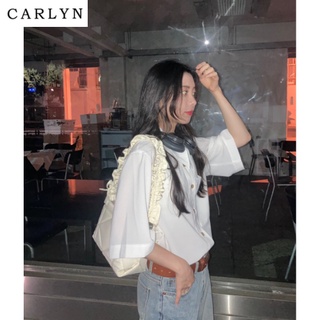 [CARLYN] 22ss Reeve MINI BAG _ กระเป๋าสะพายไหล่ _ เนย