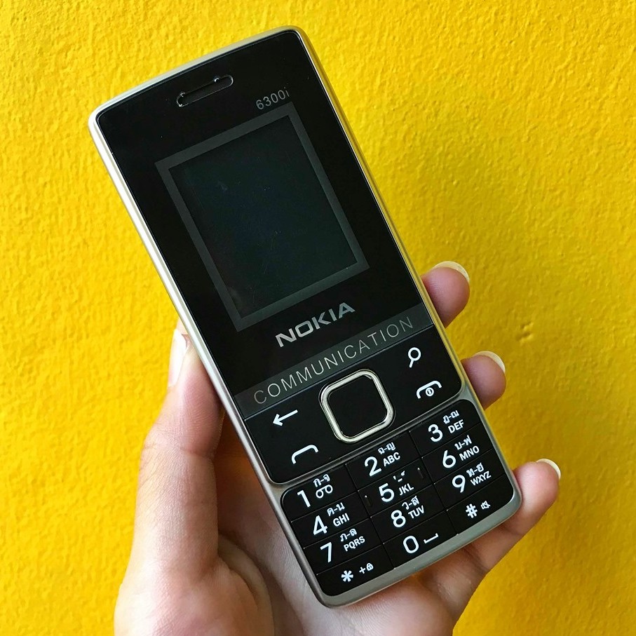 โทรศัพท์มือถือ  NOKIA PHONE 6300 (สีดำ) 3G/4G รุ่นใหม่ โนเกียปุ่มกด