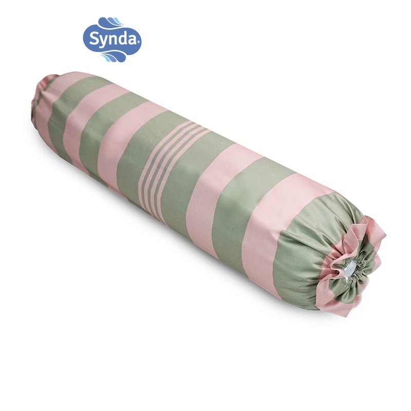 Synda ปลอกหมอนCotton ทอ 500 เส้นด้าย รุ่น SMOOTHLY GREEN / PINK