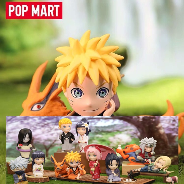★Hgtoys★[เลือกได้] [ของแท้] Popmart NARUTO Series กล่องสุ่ม ตุ๊กตา เครื่องประดับ ของขวัญ