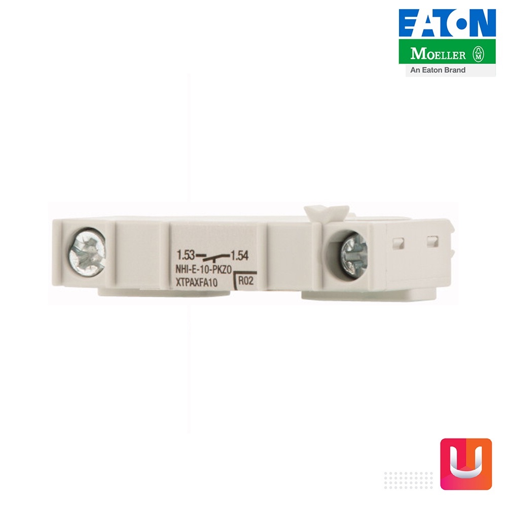 EATON NHI-E-10-PKZ0 - Accessories Standard auxiliary contact, NHI-E, 1 N/O ติดตั้งด้านหน้า for PKZM0