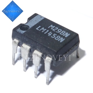 ชิ้นส่วนอะไหล่ LM1458N LM1458 DIP-8 5 ชิ้น/ล็อต