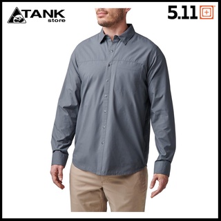 5.11 Tactical Igor Solid LS Shirt 72531 เสื้อเชิ้ตแขนยาว ให้ความสบายและสวมใส่ได้ยาวนาน โดย Tankstore