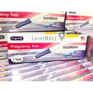 💗💗 ที่ตรวจตั้งครรภ์ แบบปากกา 💗💗 [ไม่ระบุชื่อสินค้าหน้าซอง] Longmed Pregnancy Test (บรรจุ 1 ชิ้น/กล่อง)