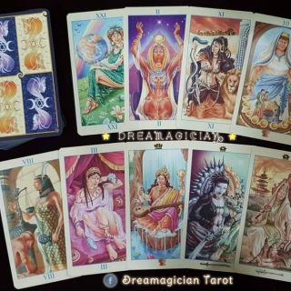 ไพ่ยิปซีรวมเทพี Universal Goddess Tarot/ไพ่ยิปซีแท้/ไพ่ยิปซีลดราคา/ไพ่ทาโร่ต์/ไพ่ออราเคิล/Universal Goddess