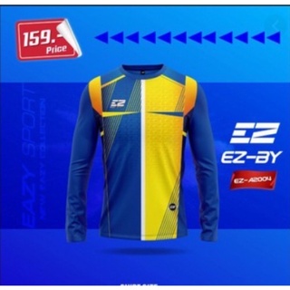 เสื้อกีฬาแขนยามลาคาถูกลดล้างสต๊อก EAZY Sport รุ่น ez-a2004