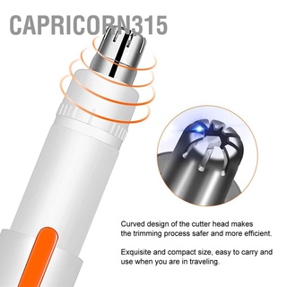 Capricorn315 Pen-Type USB Chargeable Eyebrow Nose Hair Trimmer Shaver Cutting Tool