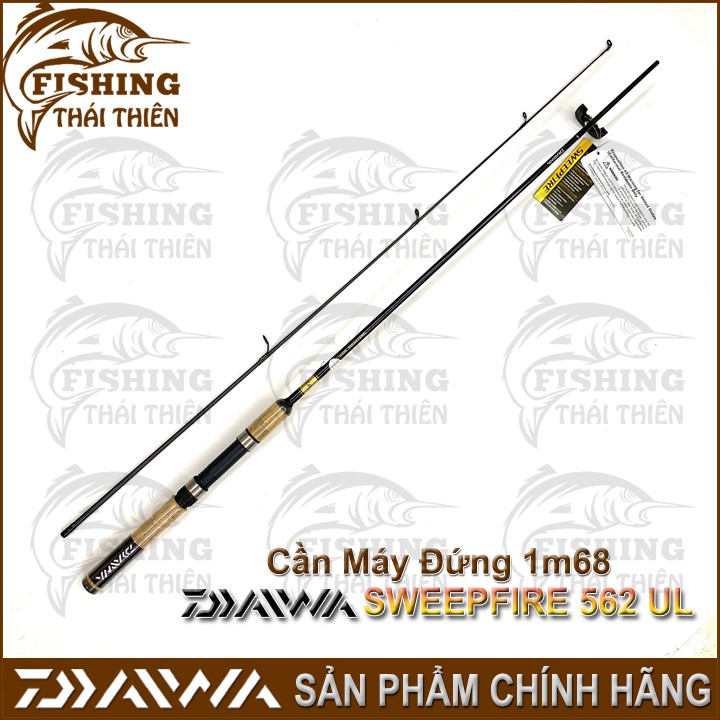 Daiwa Sweepfire 562Ul เบ็ดตกปลา Lure Rod UL แนวตั้ง Reel 1m68 สินค้าของแท้ Made In Vietnam