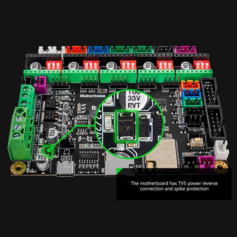 Fun MKS Tinybee บอร์ดควบคุม Esp32 Wifi Mini รองรับ LCD2004 12864 MKS 12684 V3 - รูปที่ 7