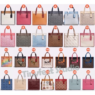 Coach C3461 C3863 C3865 C4692 C3866 C3918 C5142 C6971 C7767 C8456 CA580 C4829 CA138 CA089 Field Tote 22 กระเป๋าผู้หญิง