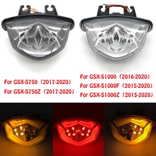 ไฟท้ายรถจักรยานยนต์ LED อุปกรณ์เสริม สําหรับ SUZUKI GSX-S750 GSX-S1000 GSXS GSX-S 750 750Z 1000 1000Z 1000F 2017 2018 2019 2020