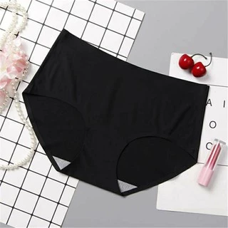 💥LoveIs Bra💥 (N068) กางเกงชั้นในไร้ขอบลําลอง เซ็กซี่ พลัสไซซ์ ผ้าเรยอน ไร้รอยต่อ สําหรับผู้หญิง